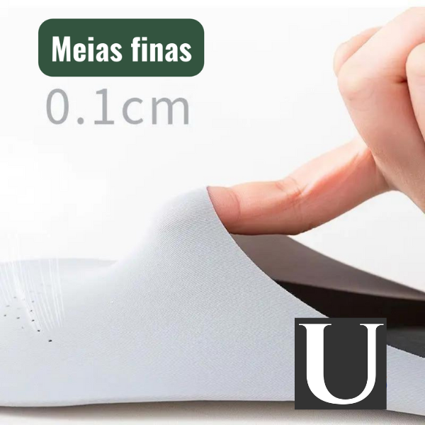 Meias Flex Confort com Tecnologia Revolucionária que Elimina 99.9% do Mau Odor em Minutos