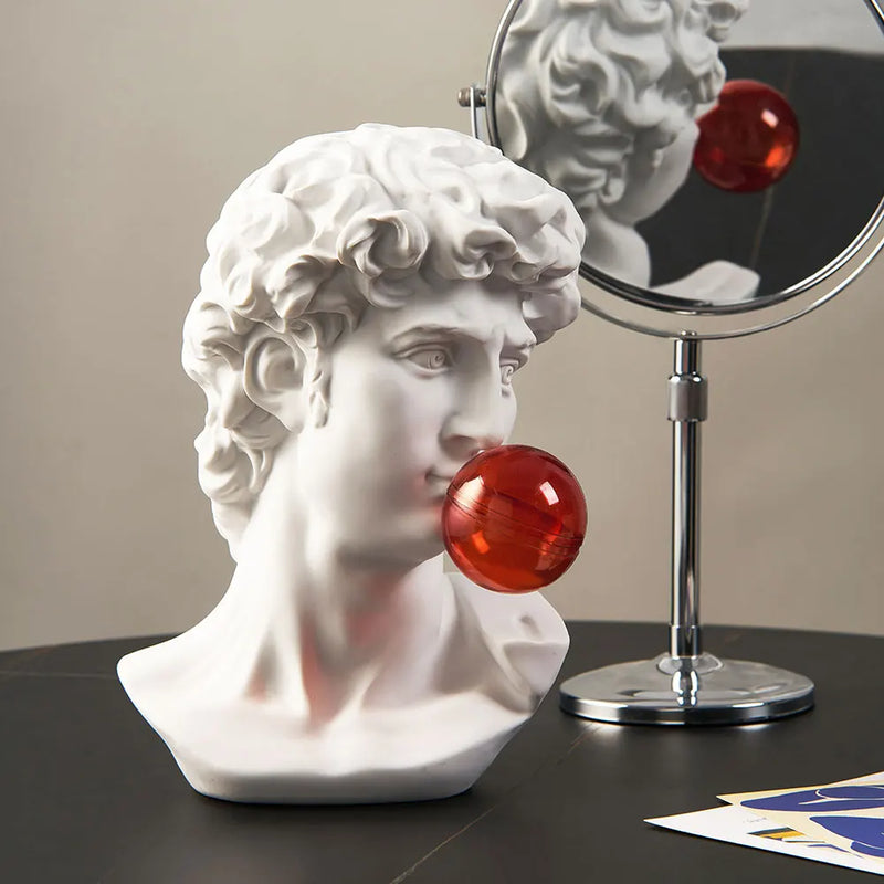 Escultura Busto de David – Universo Decor