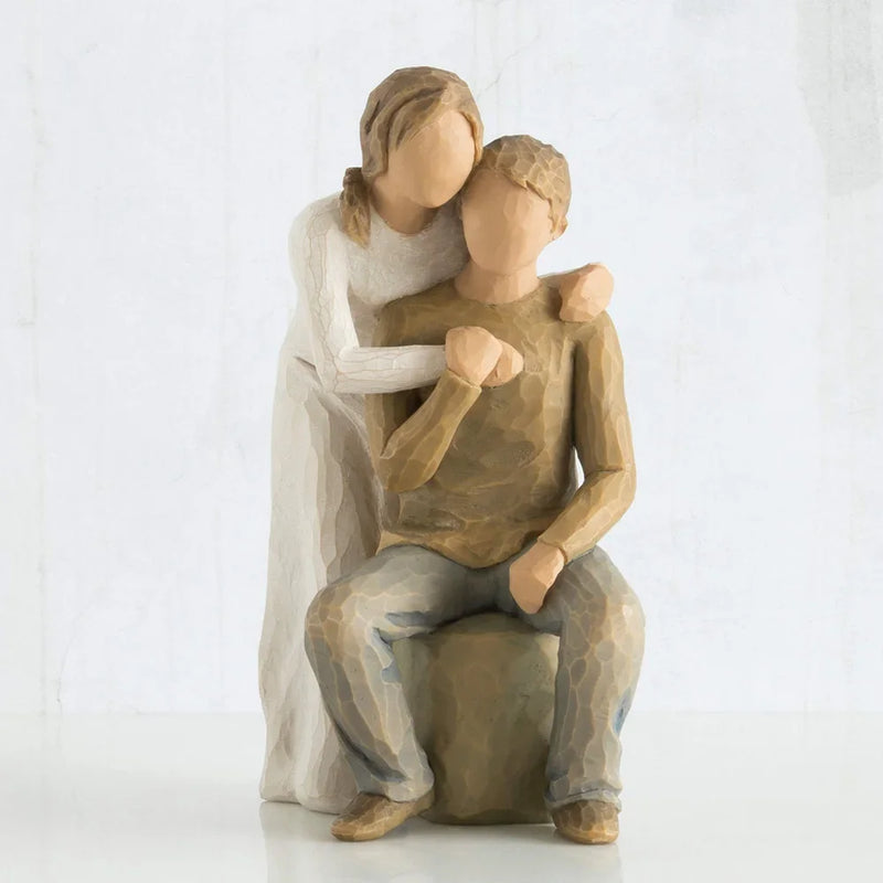 Escultura Casal Amor Eterno – Universo Decor