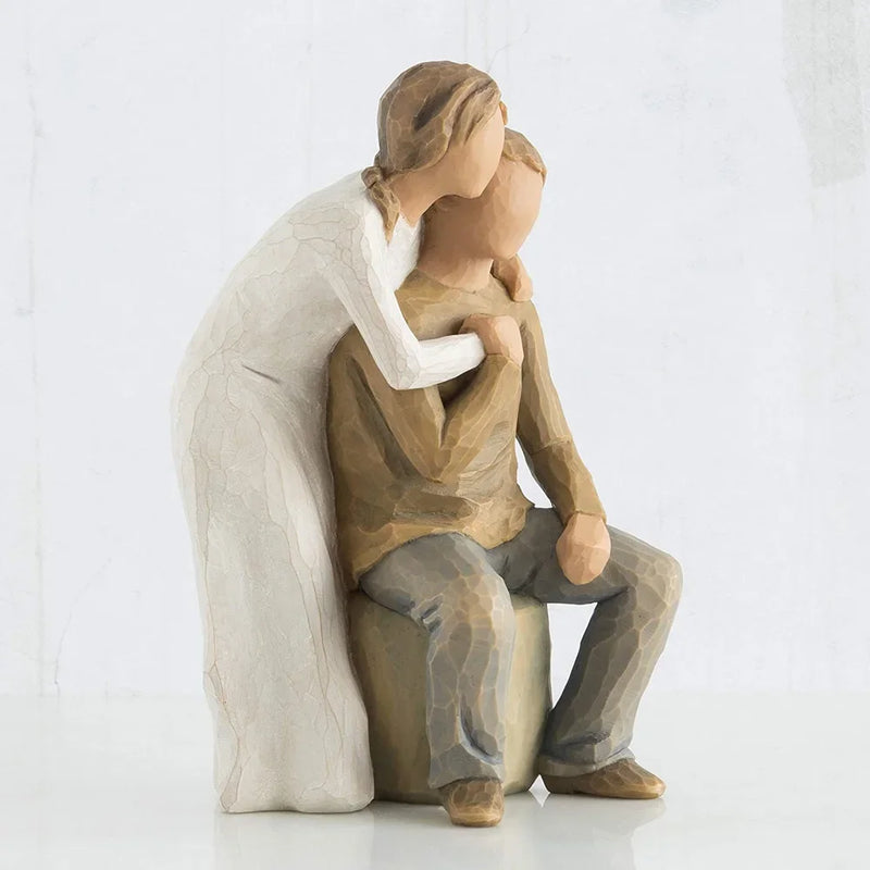 Escultura Casal Amor Eterno – Universo Decor