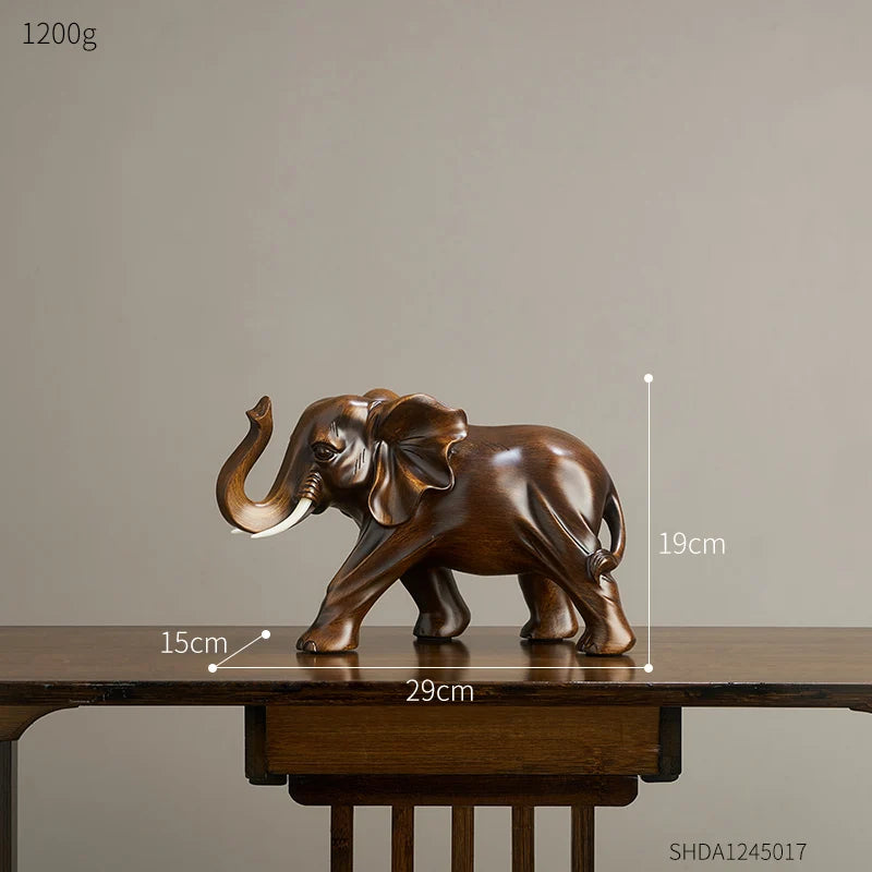 Escultura Elefante da Sorte – Universo Decor