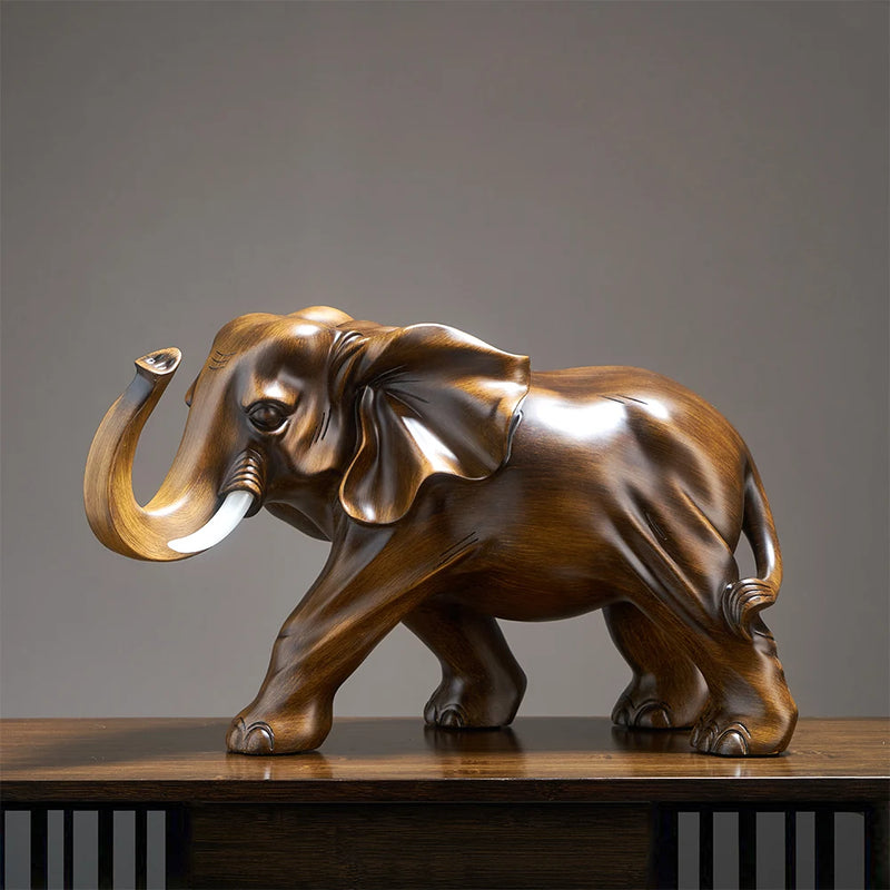 Escultura Elefante da Sorte – Universo Decor