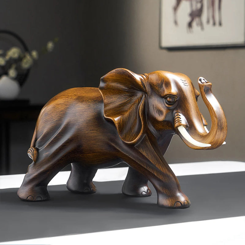 Escultura Elefante da Sorte – Universo Decor