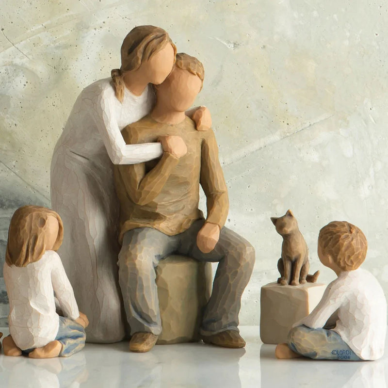 Escultura Casal Amor Eterno – Universo Decor