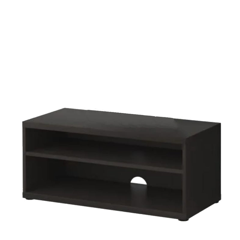 Rack Sala Preto De Chão Para Tv Ate 32 Polegadas Em Mdf