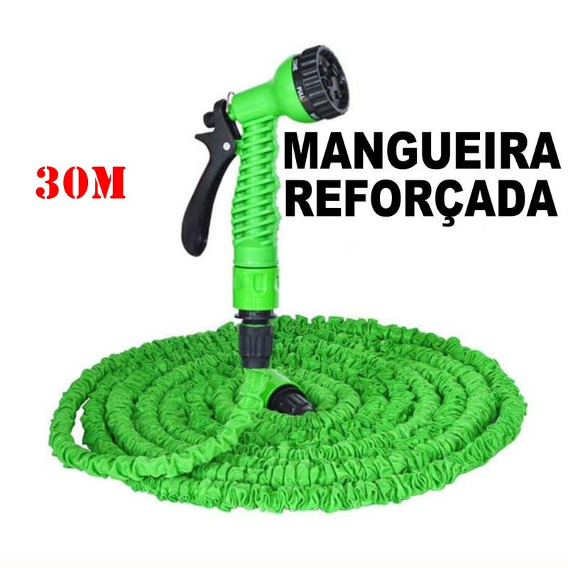 Mangueira Jardim Mágica Flexível Expansível - 30m Verde (E+06-12)