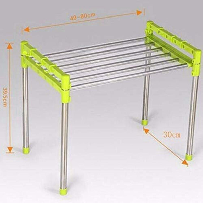 PRATELEIRA INOX ORGANIZADOR - Universo Casa