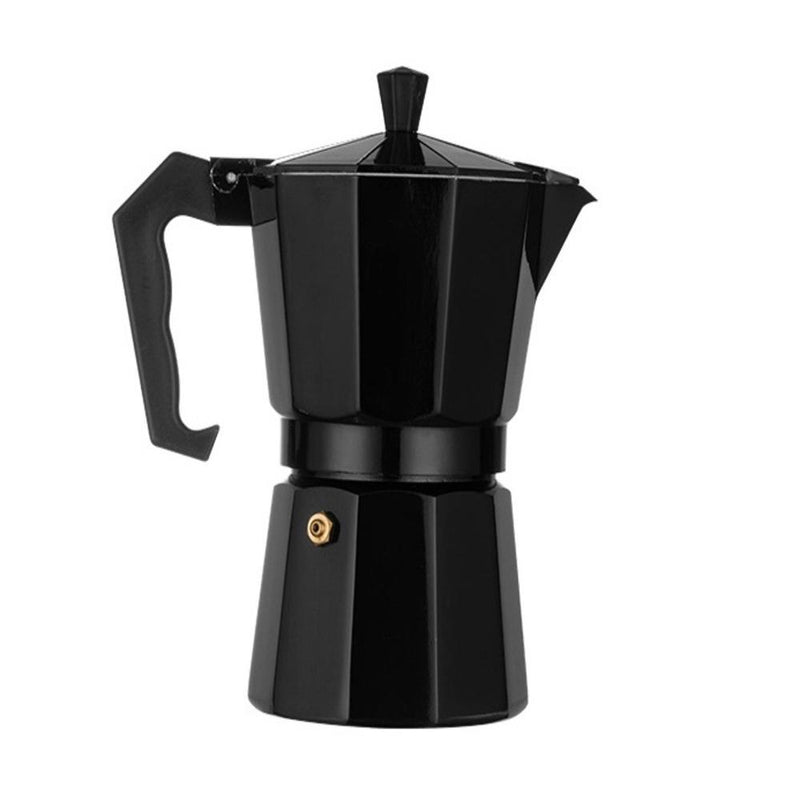 CAFETEIRA ITALIANA BLACK  3 XICARAS - Universo Café