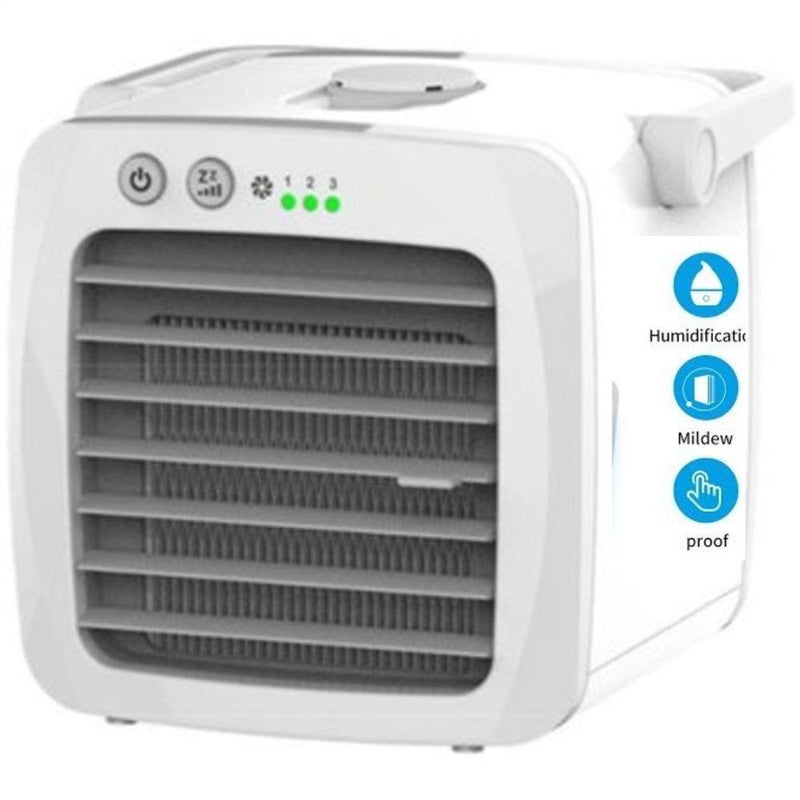 AR CONDICIONADO REFRIGERADOR PORTÁTIL DE AR NANO FILTROS 3 EM 1 - MINI VENTILADOR