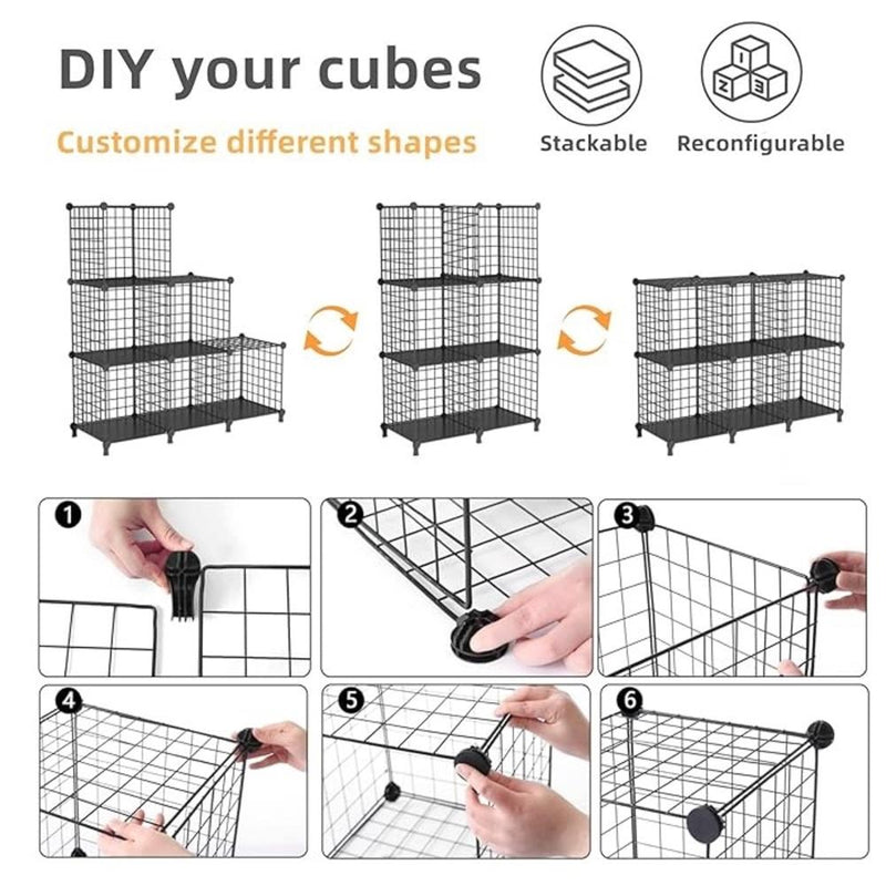 ESTANTE MODULAR 8 PRATELEIRAS - Universo Casa