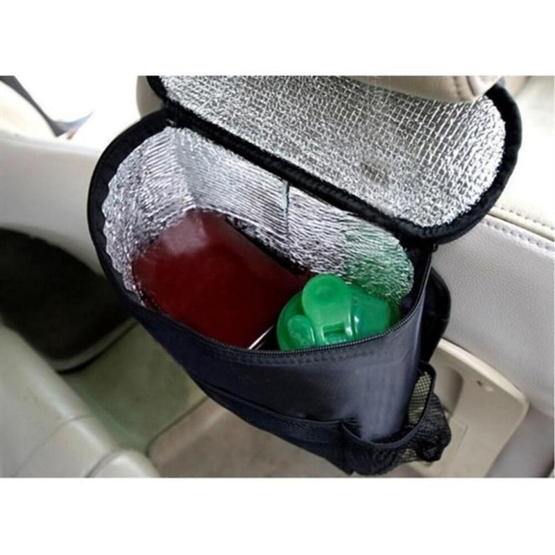 BOLSA TÉRMICA ORGANIZADOR PORTÁTIL COOLER PARA CARRO E AUTOMÓVEL PORTA TRECO