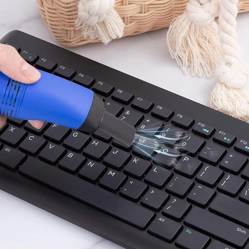 MINI ASPIRADOR DE PÓ PORTÁTIL USB PARA LIMPEZA DE TECLADO NOTEBOOK - Universo Casa