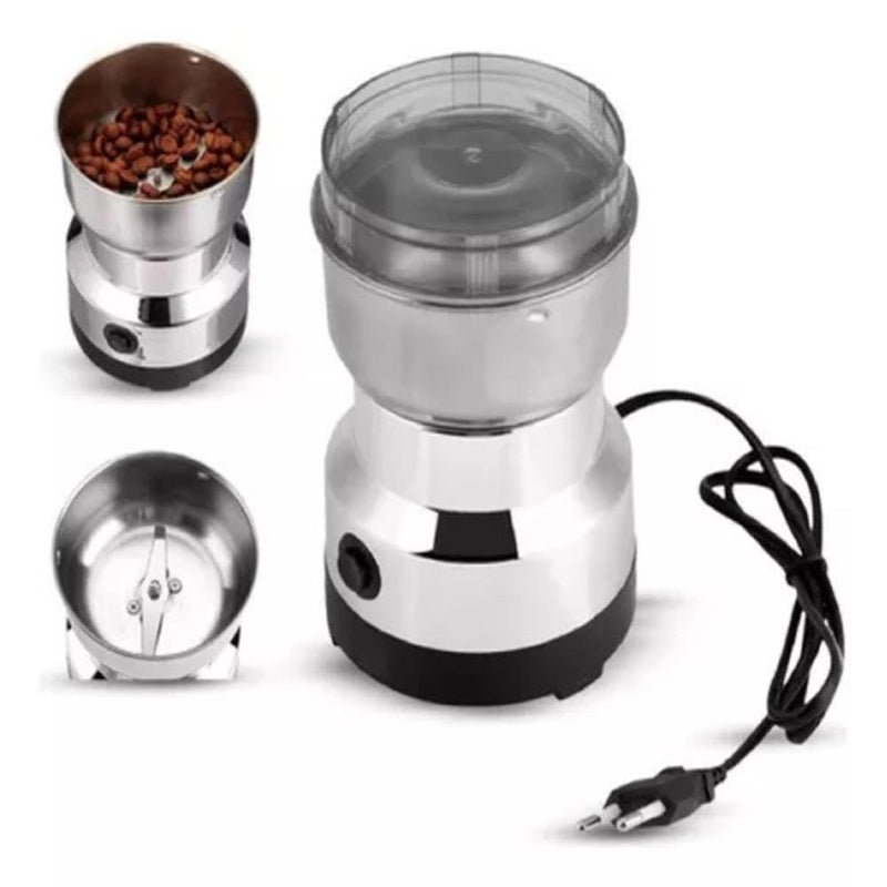 MOEDOR CAFÉ ELÉTRICO EM INOX AUTOMATICO TRITURADOR GRAOS 200W - Universo Café